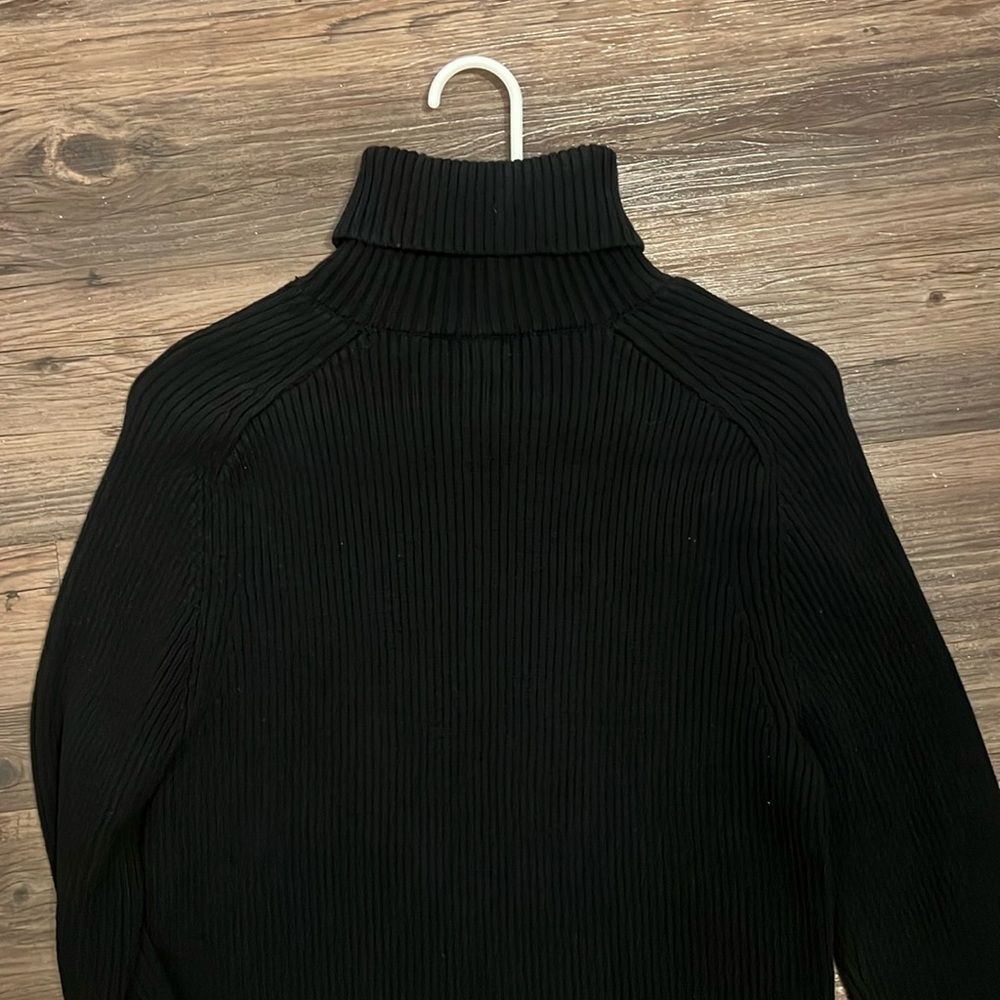 Black Turtleneck Sweater